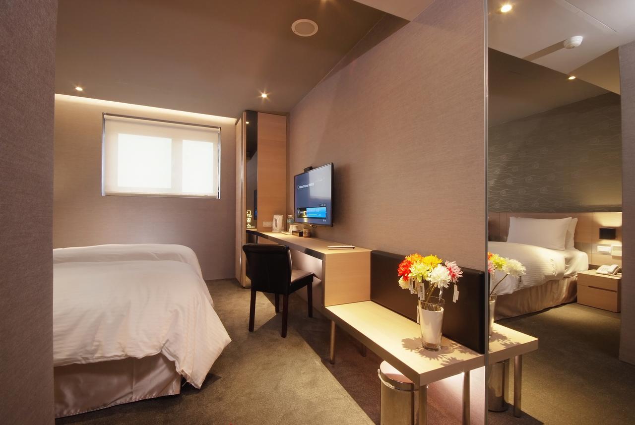 Guest Hotel Taipei Bagian luar foto