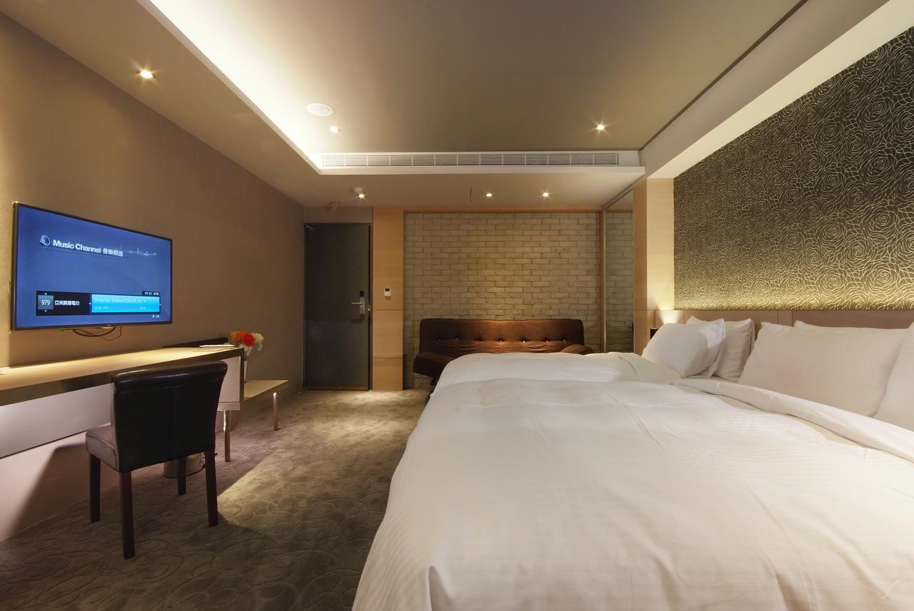 Guest Hotel Taipei Bagian luar foto