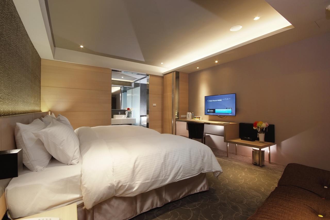 Guest Hotel Taipei Bagian luar foto