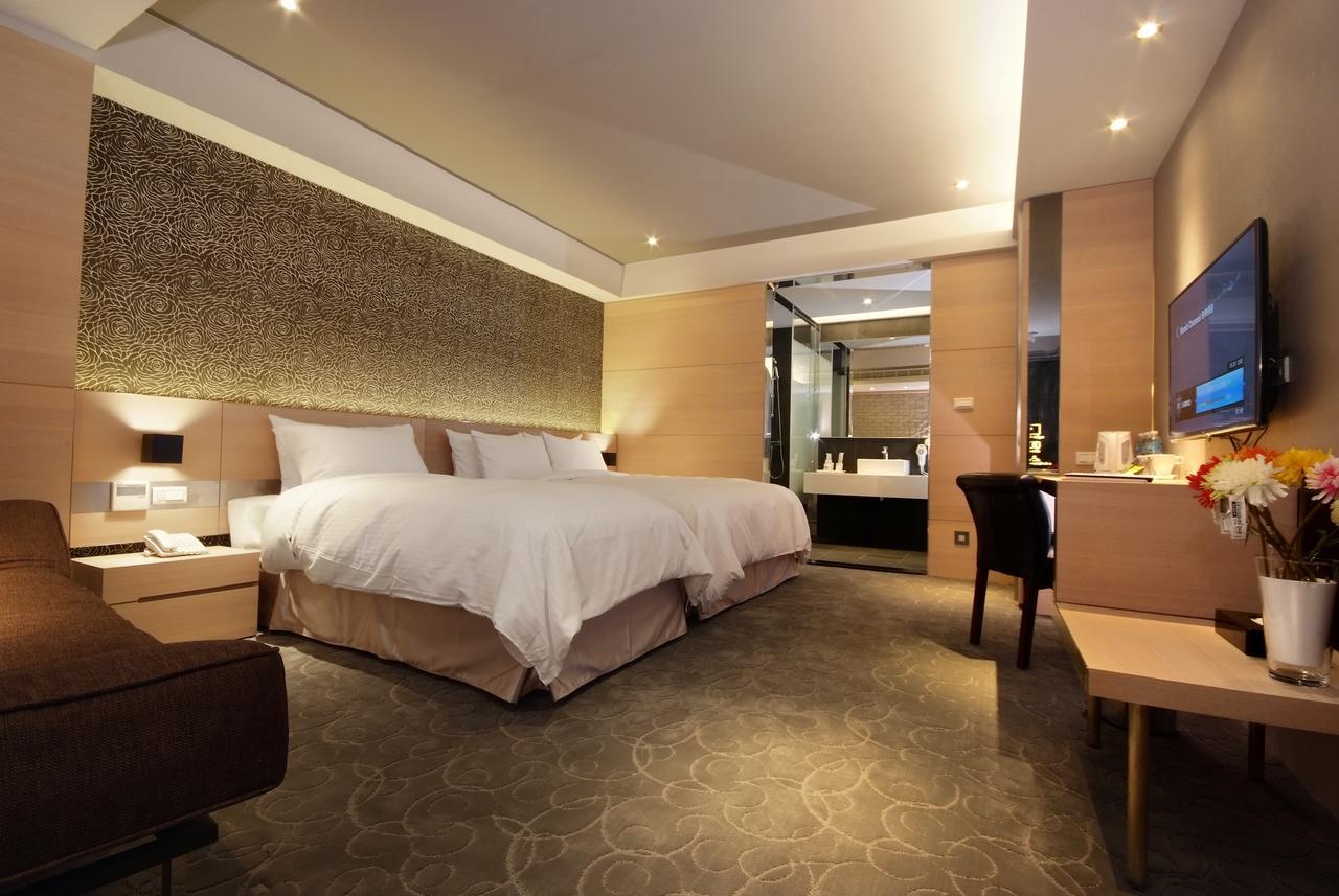 Guest Hotel Taipei Bagian luar foto