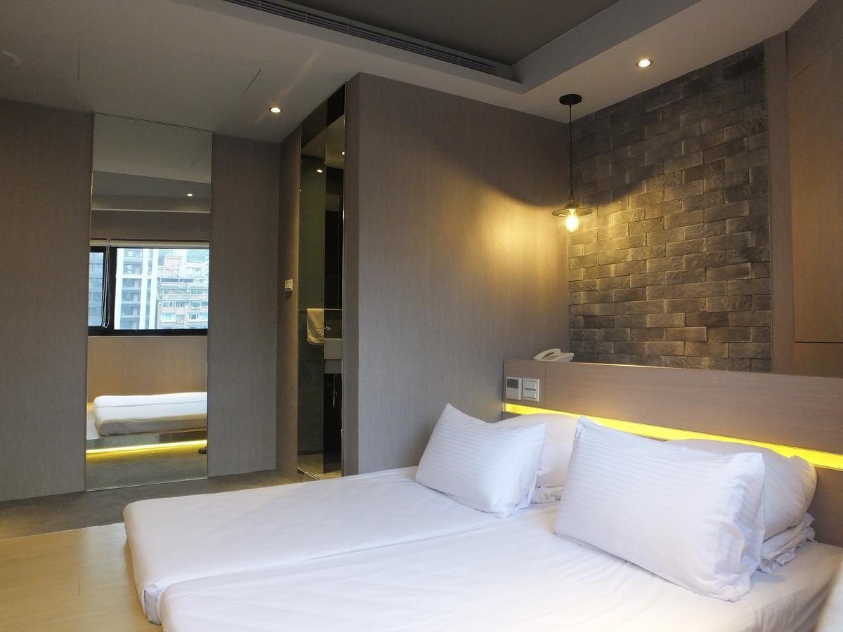 Guest Hotel Taipei Bagian luar foto